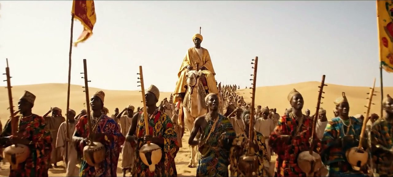 AI — generative desert procession from the SUNFISH AI reel